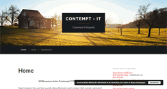 Desktop Screenshot of contempt-it.com