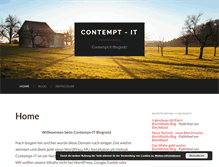 Tablet Screenshot of contempt-it.com